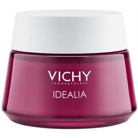 Крем для обличчя Vichy Idealia відновлює гладкість і сяйво шкіри для нормальної і комбінованої шкіри, 50 мл