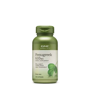 Gnc Herbal Plus Пажитник 610 мг, пажитник, 100 капсул