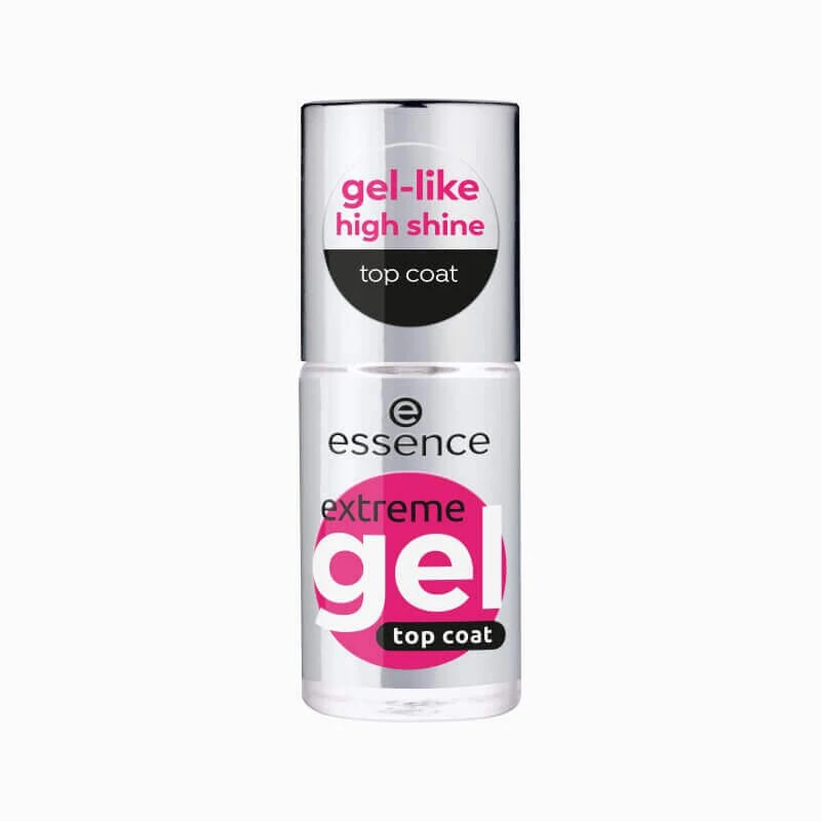 Верхнє покриття для нігтів, 01 Gloss to Go, Екстремальне гелеве покриття для нігтів, 8 мл, Essence: ціни та характеристики