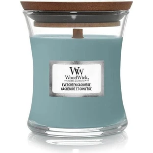 WoodWick Small Evergreen Cashmere 1×85 г, ароматична свічка