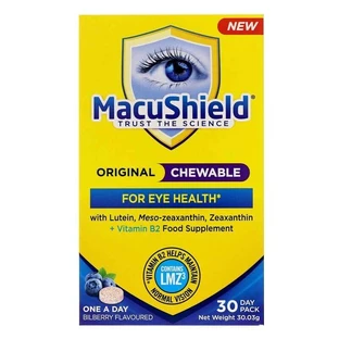 Macu Shield Chewable, 30 ородиспергируемых капсул, Macu Vision