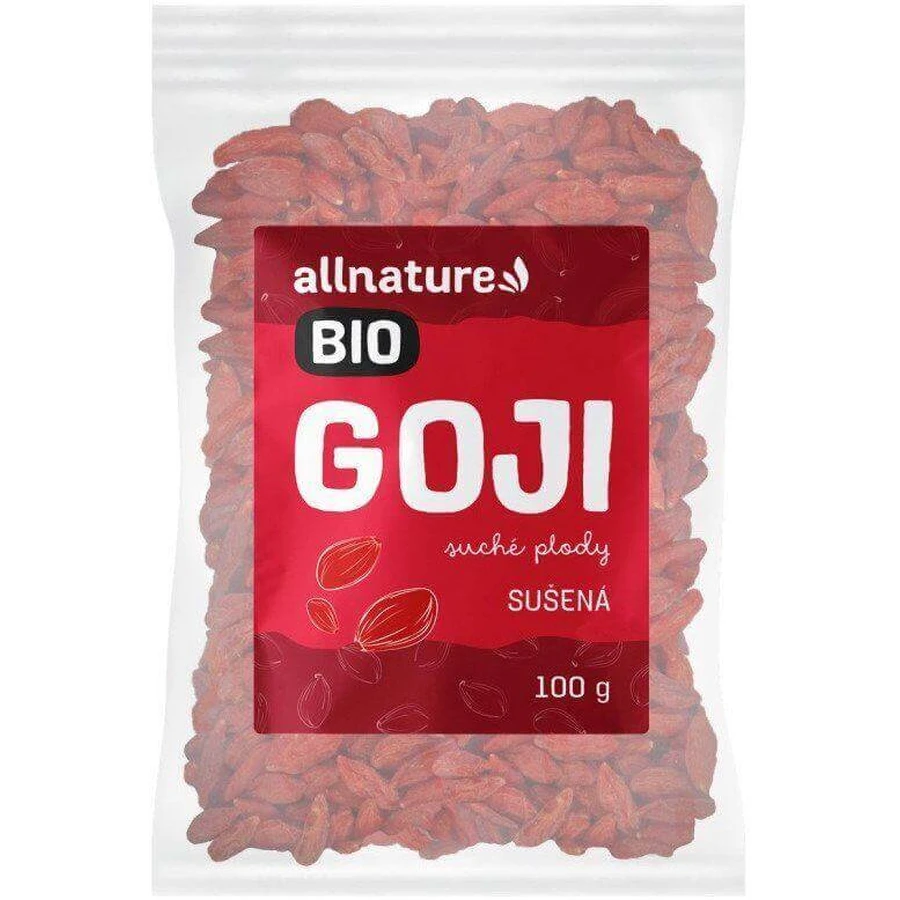 Allnature Годжі сушені BIO 100 г: ціни та характеристики