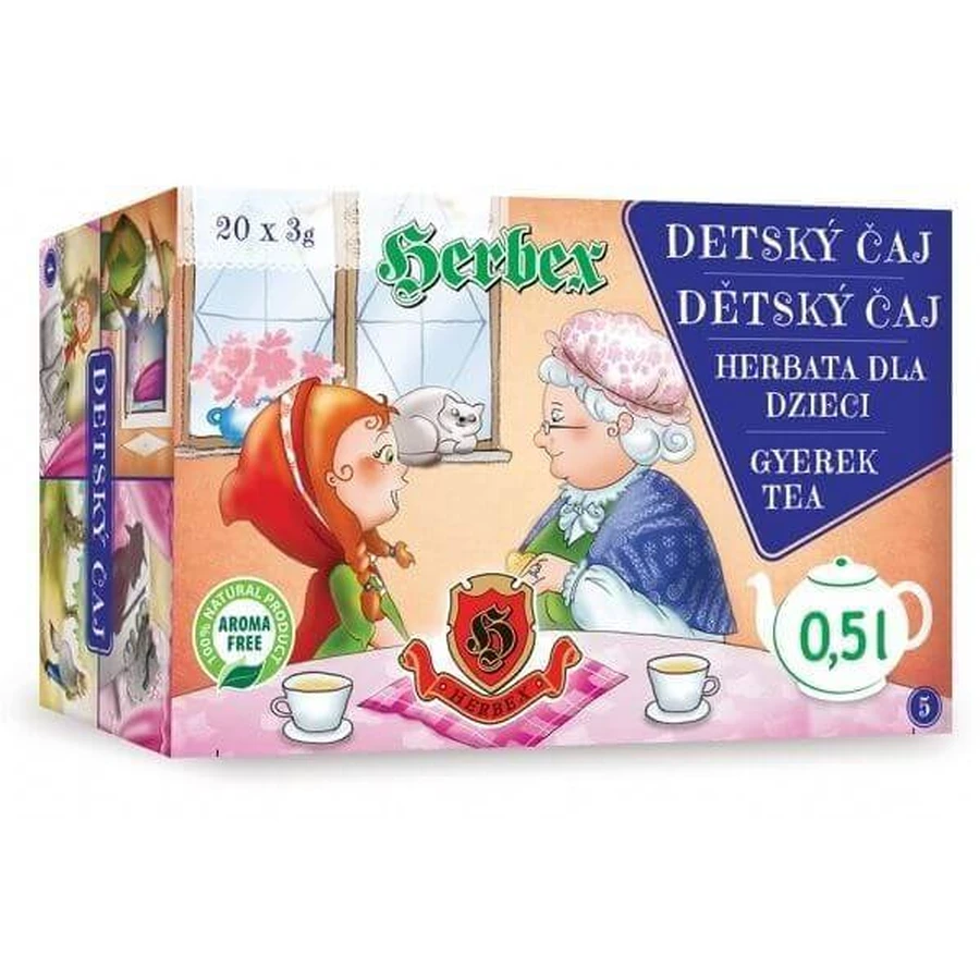 Herbex Детский и сказочный травяной сбор 20 x 3 г: цены и характеристики