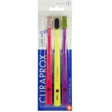 CURAPROX CS 1560 мягкий 1×3 шт, мягкий и чувствительный: цены и характеристики