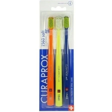 CURAPROX CS 1560 мягкий 1×3 шт, мягкий и чувствительный: цены и характеристики
