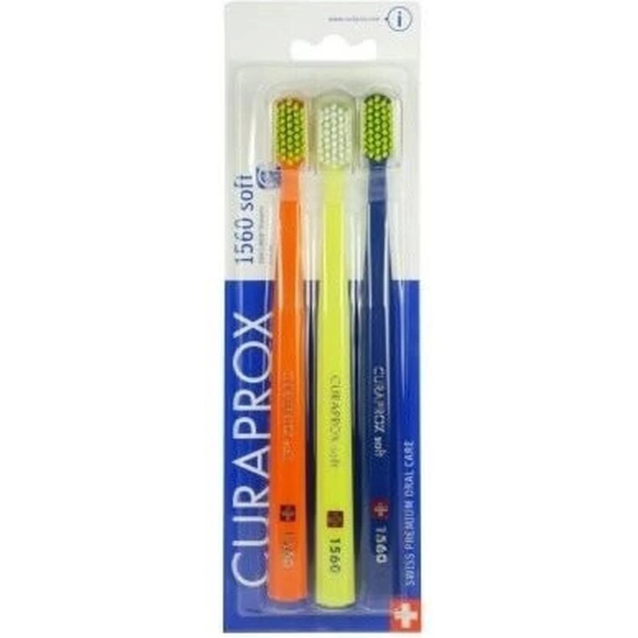 CURAPROX CS 1560 мягкий 1×3 шт, мягкий и чувствительный: цены и характеристики