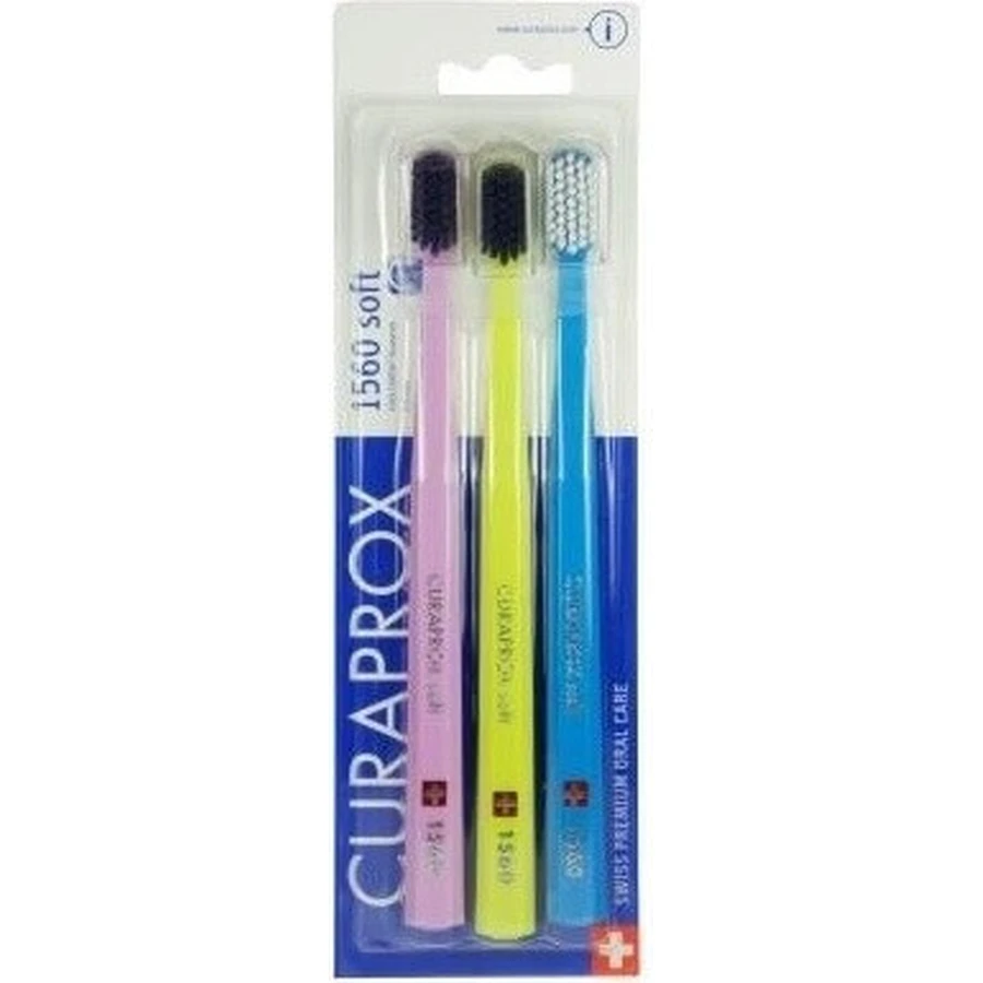 CURAPROX CS 1560 мягкий 1×3 шт, мягкий и чувствительный: цены и характеристики
