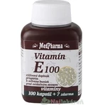 MedPharma ВИТАМИН Е 100 1×107 капс, пищевая добавка: цены и характеристики