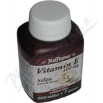 MedPharma ВИТАМИН Е 100 1×107 капс, пищевая добавка: цены и характеристики