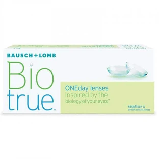 Контактні лінзи -5,00 Biotrue OneDay, 30 штук, Bausch Lomb