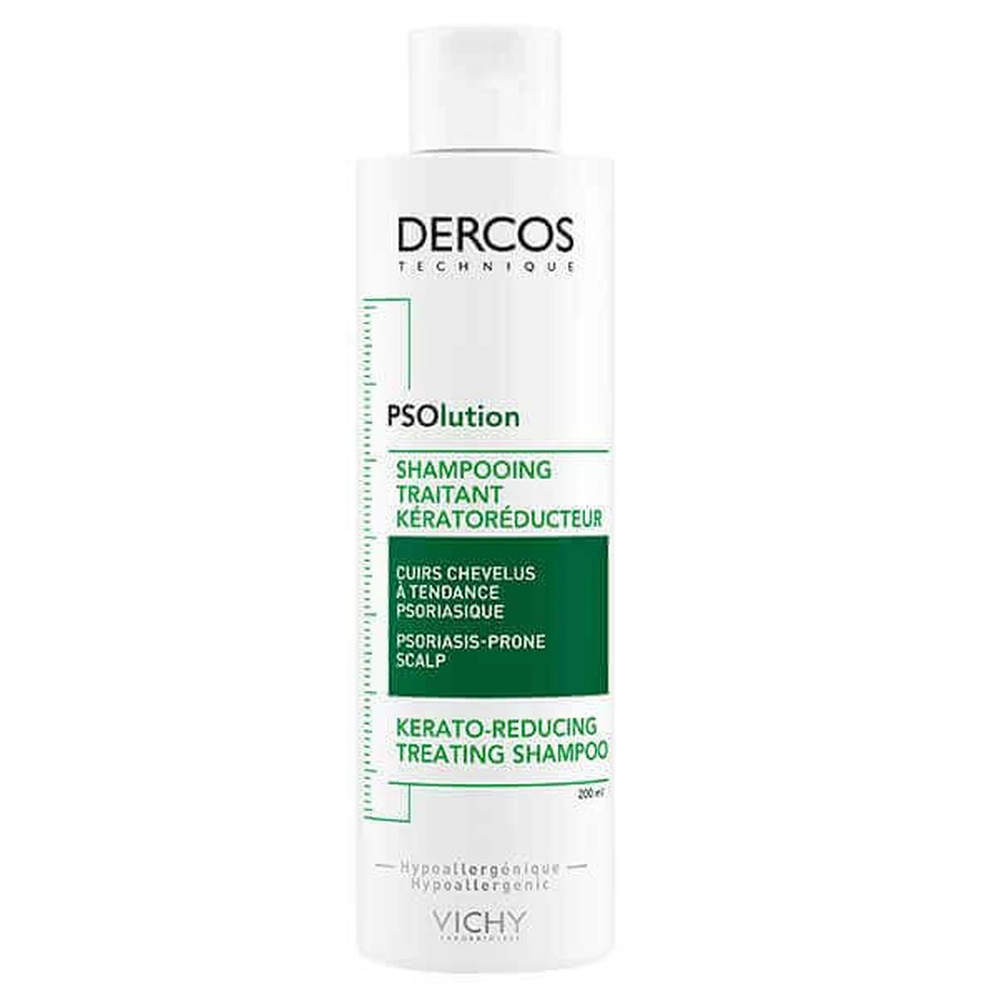 Vichy, Dercos Psolution, Шампунь, 200 мл: ціни та характеристики