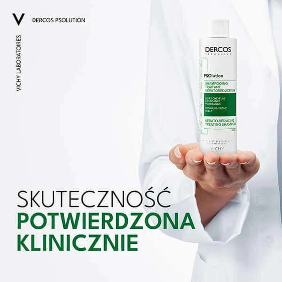Vichy, Dercos Psolution, Шампунь, 200 мл: ціни та характеристики