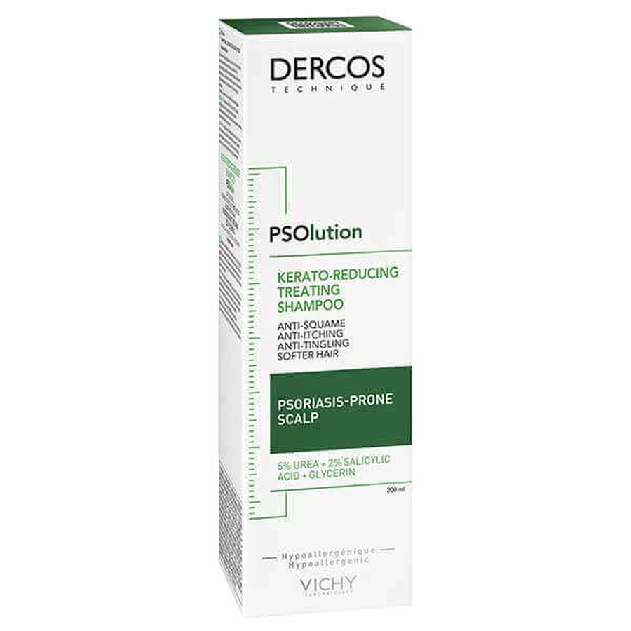 Vichy, Dercos Psolution, Шампунь, 200 мл: ціни та характеристики