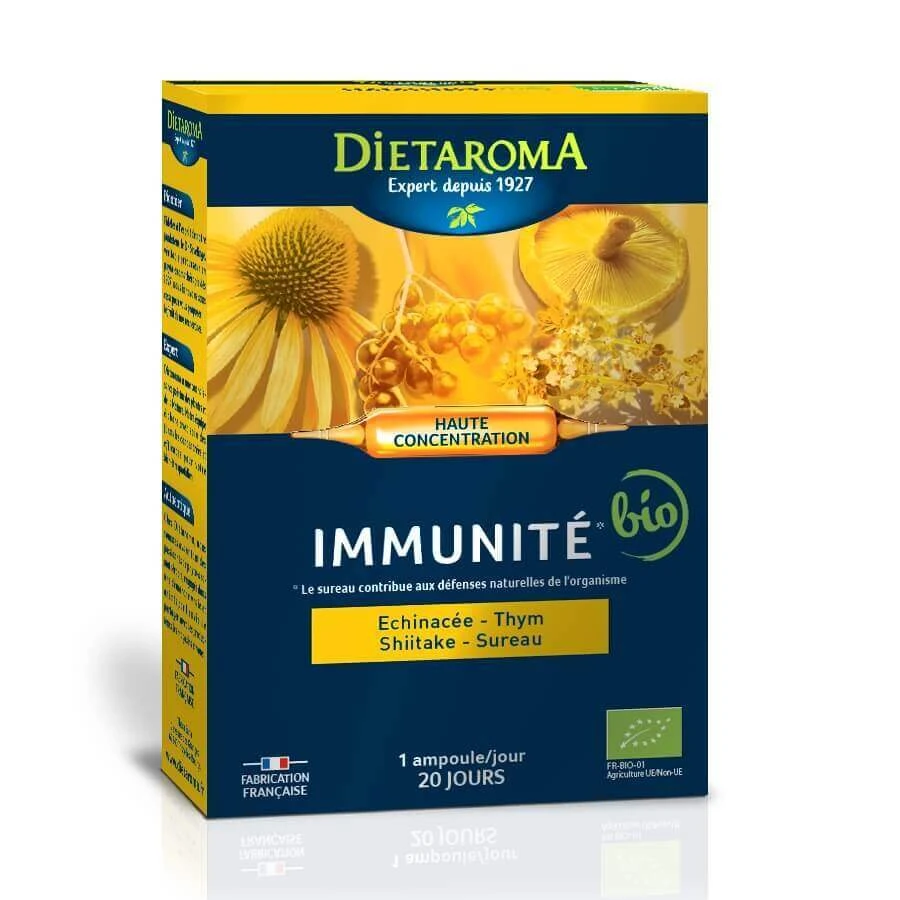 Иммунитет, 20 флаконов х 10 мл, Laboratoires Dietaroma: цены и характеристики