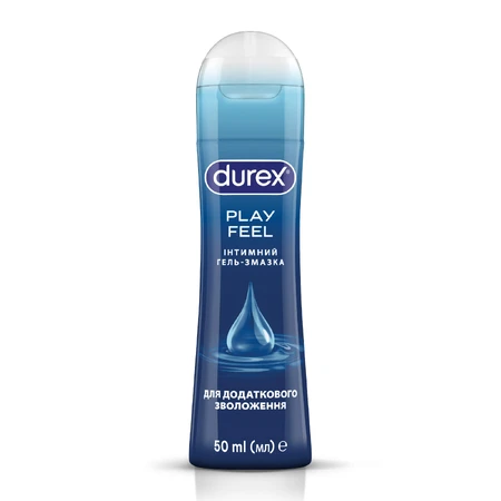 Интимный гель-смазка DUREX® Play Feel для дополнительного увлажнения (лубрикант), 50 мл : цены и характеристики