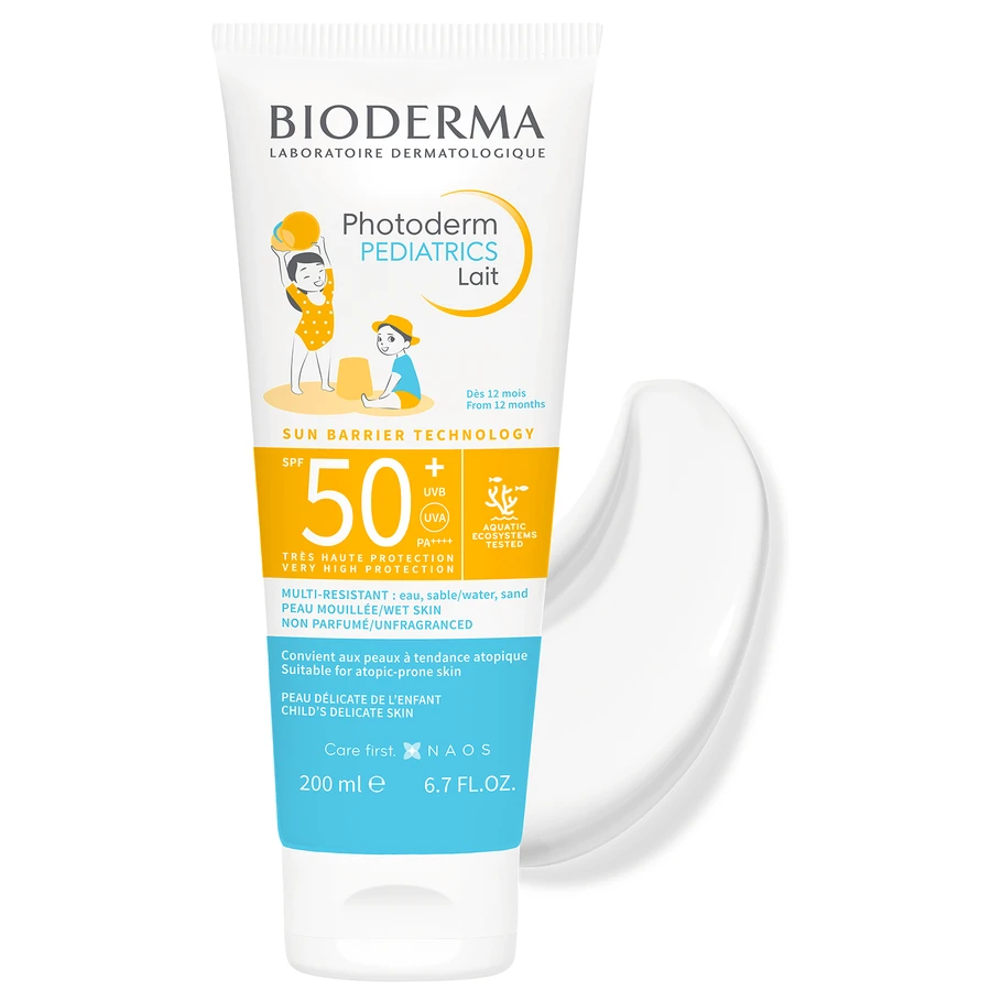 Bioderma Photoderm Pediatrics, захисне молочко для дітей, SPF 50+, від 1 року, 200 мл.: ціни та характеристики