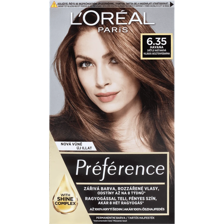 L'Oréal Paris Краска для волос Récital Préférence 6.35/A3 Havane: цены и характеристики