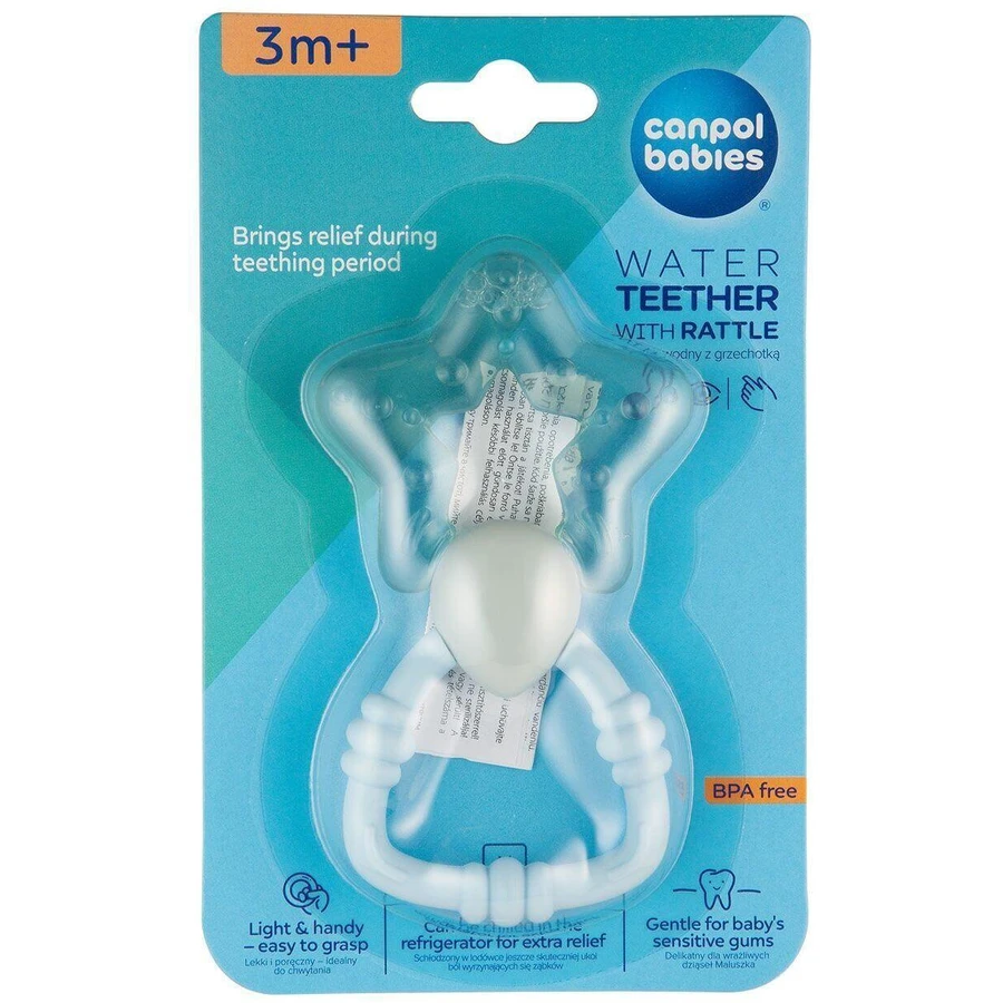 Canpol babies Охолоджуючий прорізувач з брязкальцем Magic Wand Blue: ціни та характеристики