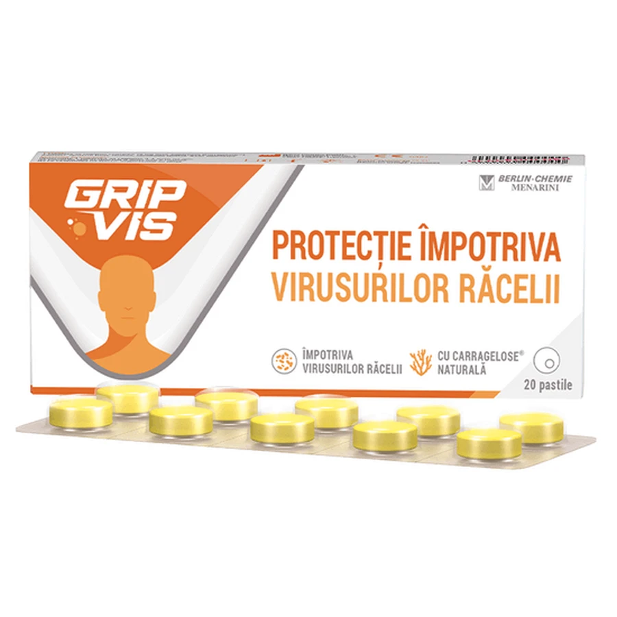 GripVis, 20 таблеток, Berlin-Chemie Ag: ціни та характеристики