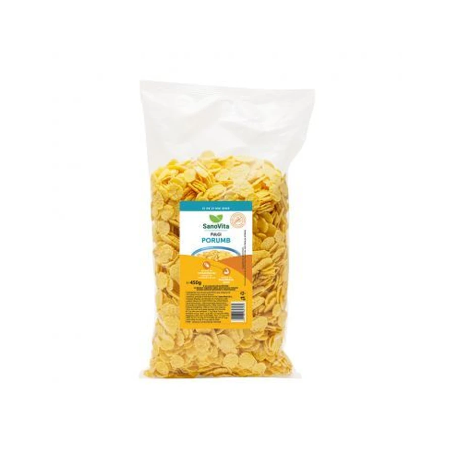 Кукурузные хлопья без сахара, 450 г, Sanovita: цены и характеристики