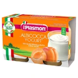 Закуска из абрикоса и йогурта, +6 месяцев, 2х120 г, Plasmon