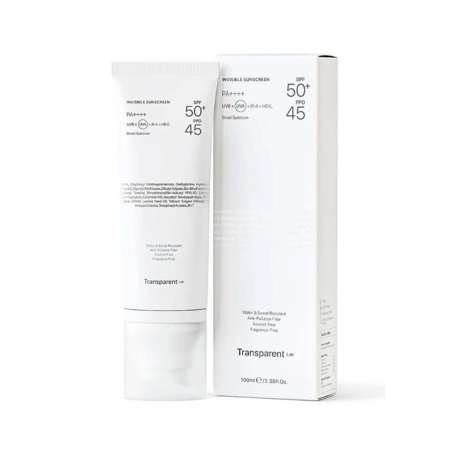 Крем для лица Transparent Lab Invisible Sunscreen SPF 50+, 100 мл: цены и характеристики