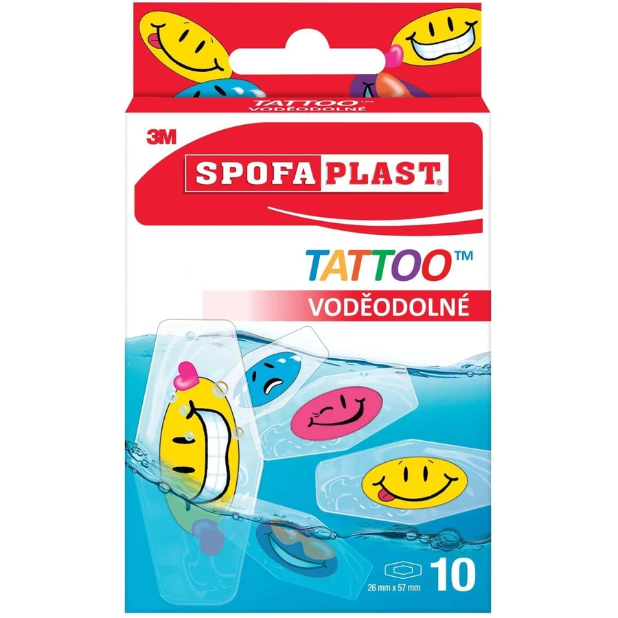 Spofaplast 3M Водонепроницаемые татуировочные пластыри 10 шт: цены и характеристики