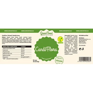 GreenFood Nutrition CandiFlora 90 капсул
