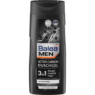 Гель з активованим вугіллям Balea MEN, 300 мл