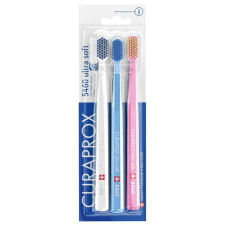 Curaprox, зубна щітка CS 5460, ультра м'яка, 3 шт.: ціни та характеристики
