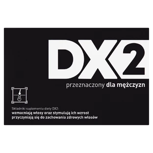 DX2, капсули для зміцнення волосся для чоловіків, 30 капсул