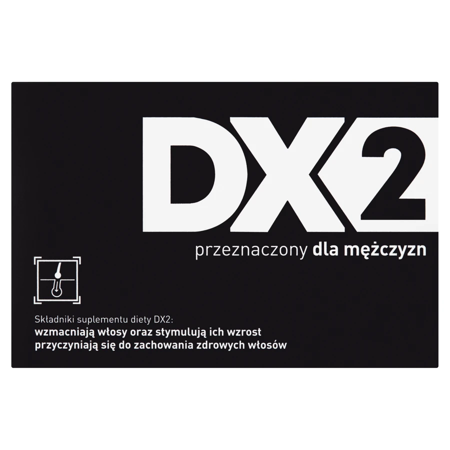 DX2, капсули для зміцнення волосся для чоловіків, 30 капсул: ціни та характеристики