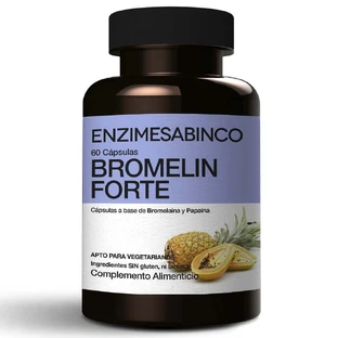 Бромелін Форте, 60 капсул, Enzyme Sabinco