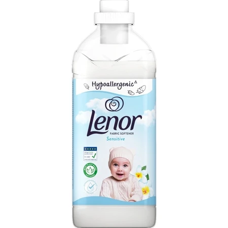 Ополіскувач для білизни Lenor 1600 мл Sensitive 1×1600 мл, пом'якшувач для білизни: ціни та характеристики