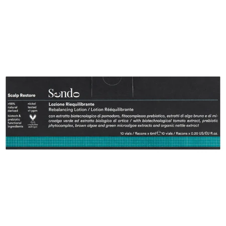 Sendo Scalp restore, інтенсивний засіб для регулювання саловиділення в ампулах, 10 х 6 мл: ціни та характеристики