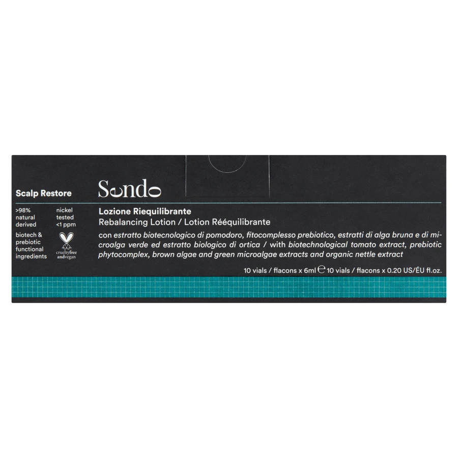 Sendo Scalp restore, інтенсивний засіб для регулювання саловиділення в ампулах, 10 х 6 мл: ціни та характеристики