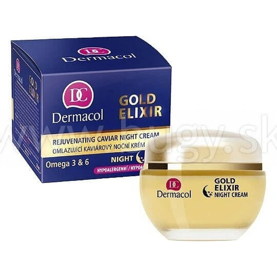 DERMACOL GOLD ELIXIR Night Cream 1×50 мл, нічний крем: ціни та характеристики