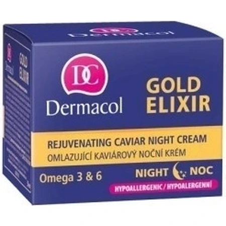 DERMACOL GOLD ELIXIR Night Cream 1×50 мл, нічний крем: ціни та характеристики