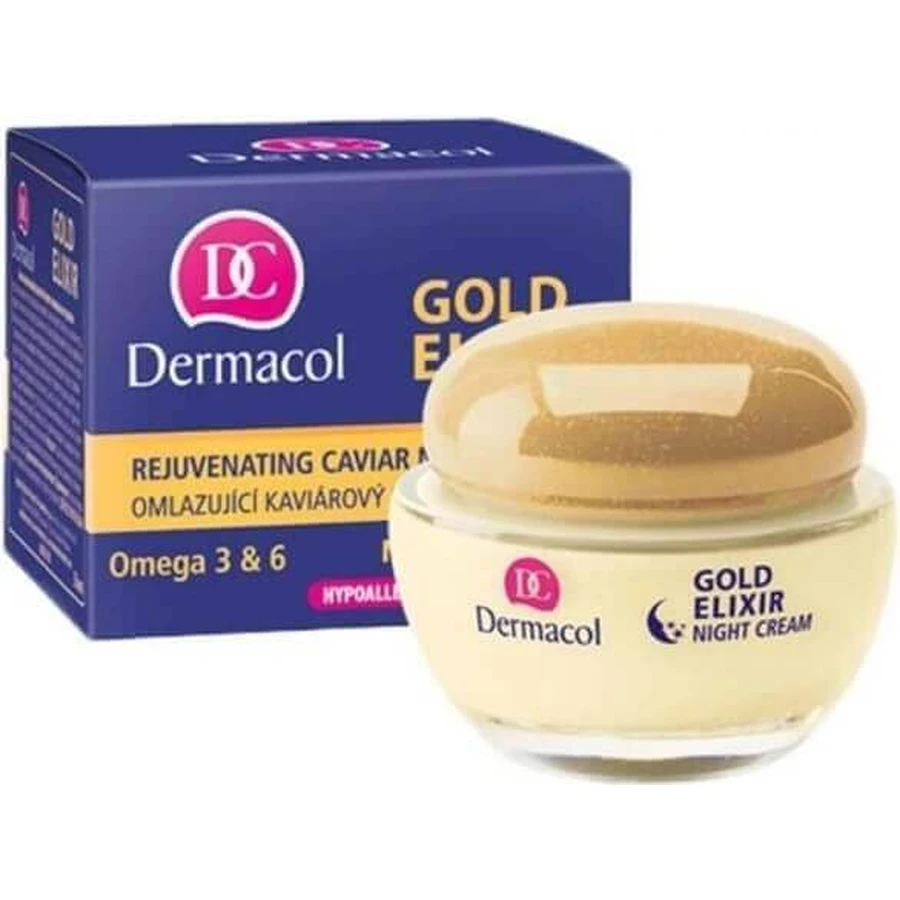 DERMACOL GOLD ELIXIR Night Cream 1×50 мл, нічний крем: ціни та характеристики