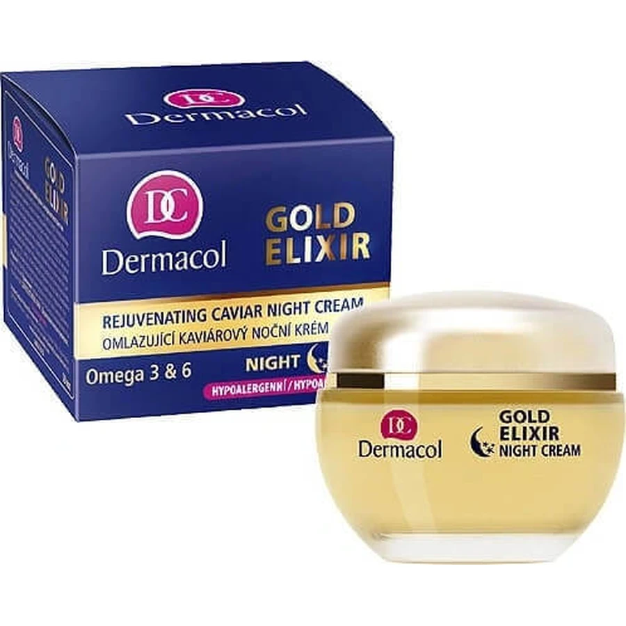 DERMACOL GOLD ELIXIR Night Cream 1×50 мл, нічний крем: ціни та характеристики