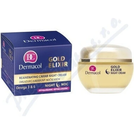 DERMACOL GOLD ELIXIR Night Cream 1×50 мл, нічний крем: ціни та характеристики