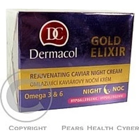 DERMACOL GOLD ELIXIR Night Cream 1×50 мл, нічний крем: ціни та характеристики