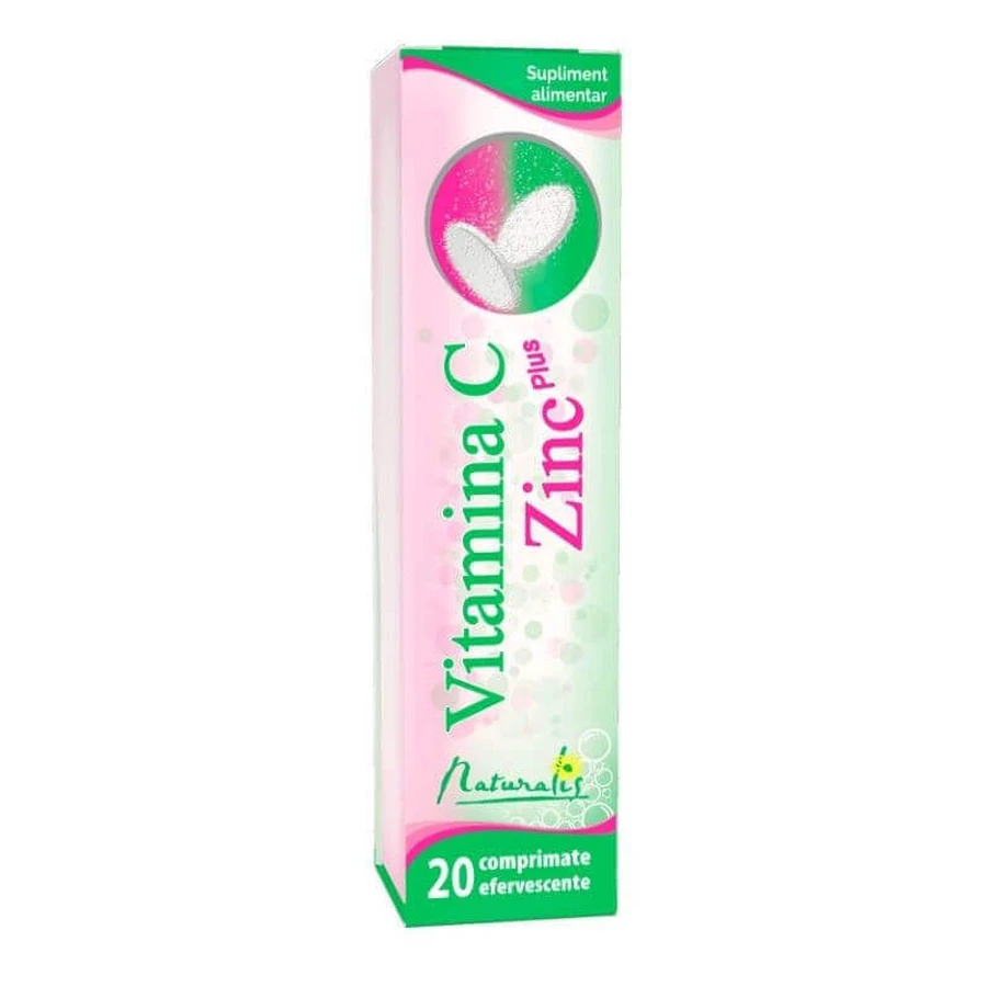Naturalis Витамин C 1000 мг + Цинк x 20 таб. эфф.: цены и характеристики