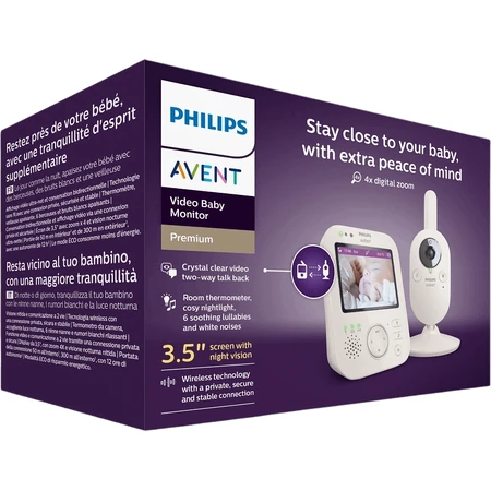 Відеоняня Philips Avent SCD891/26: ціни та характеристики
