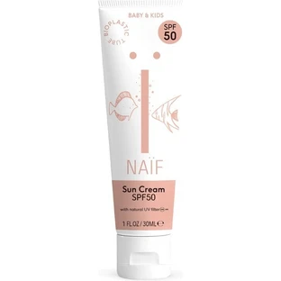 NAÏF Защитный солнцезащитный крем SPF 50 для детей и младенцев 1×30 мл, солнцезащитный крем