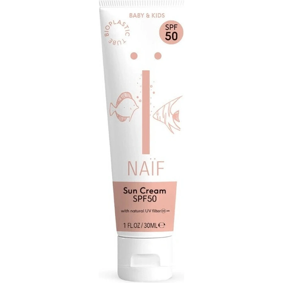 NAÏF Защитный солнцезащитный крем SPF 50 для детей и младенцев 1×30 мл, солнцезащитный крем: цены и характеристики