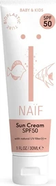 NAÏF Захисний сонцезахисний крем SPF 50 для дітей та немовлят 1×30 мл, сонцезахисний крем