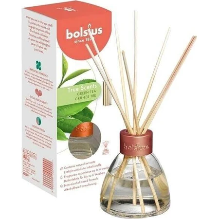 Ароматичні палички Bolsius Aromatic 2.0 Diffuser Green Tea 1×45 мл, ароматизатор для квартири: ціни та характеристики