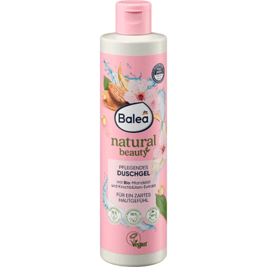 Гель для душа Balea Natural Beauty Extract с миндальным маслом и восковыми цветами, 250 мл: цены и характеристики