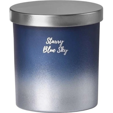 Склянка Emocio з металевою кришкою, ароматична свічка Starry Blue Sky 1×1 шт, розмір 80 х 90 мм: ціни та характеристики